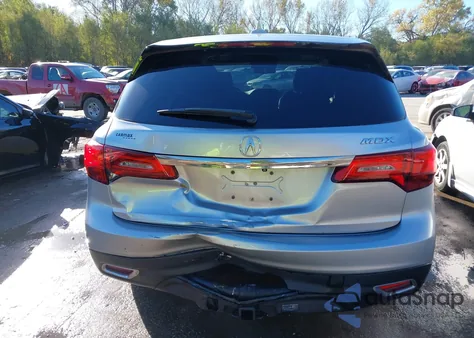 2015 Acura Mdx Technology Pkg W/Entertainment Pkg z USA, uszkodzony, nr VIN 5FRYD3H62FB010135